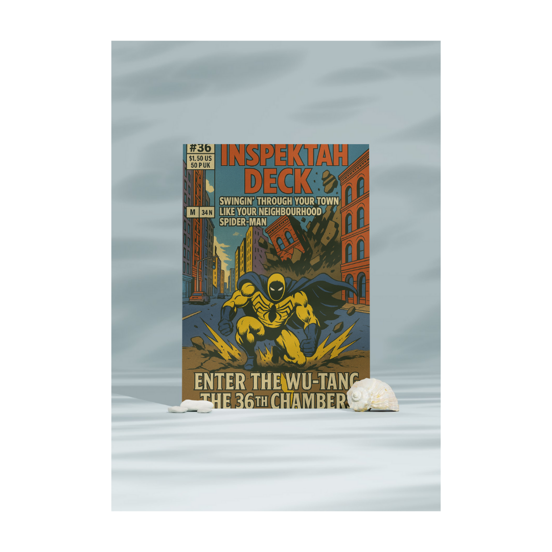 Wu Tang Clan comics cover – Inspektah Deck - Digital Art Print (Instant Download)