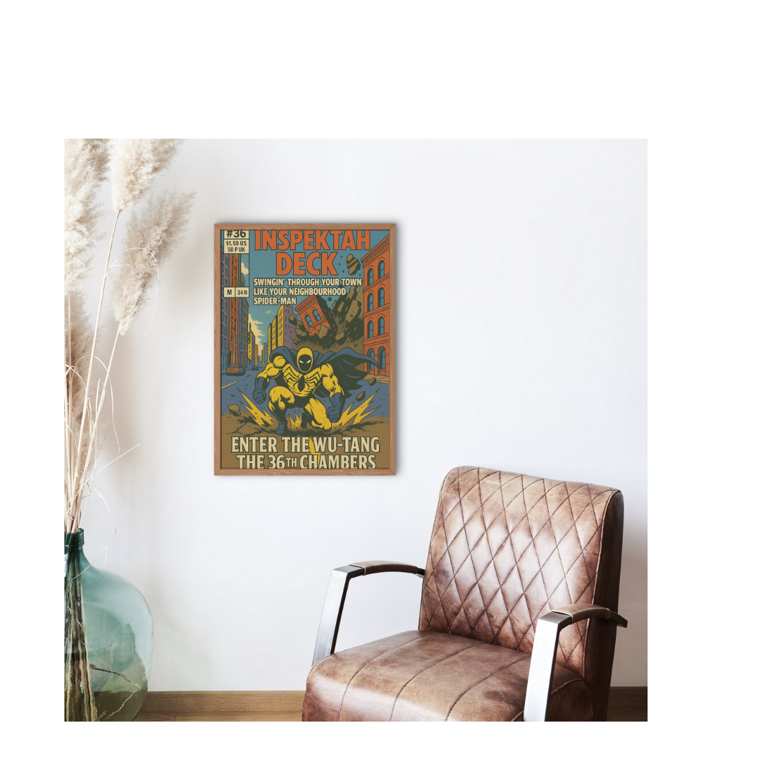 Wu Tang Clan comics cover – Inspektah Deck - Digital Art Print (Instant Download)