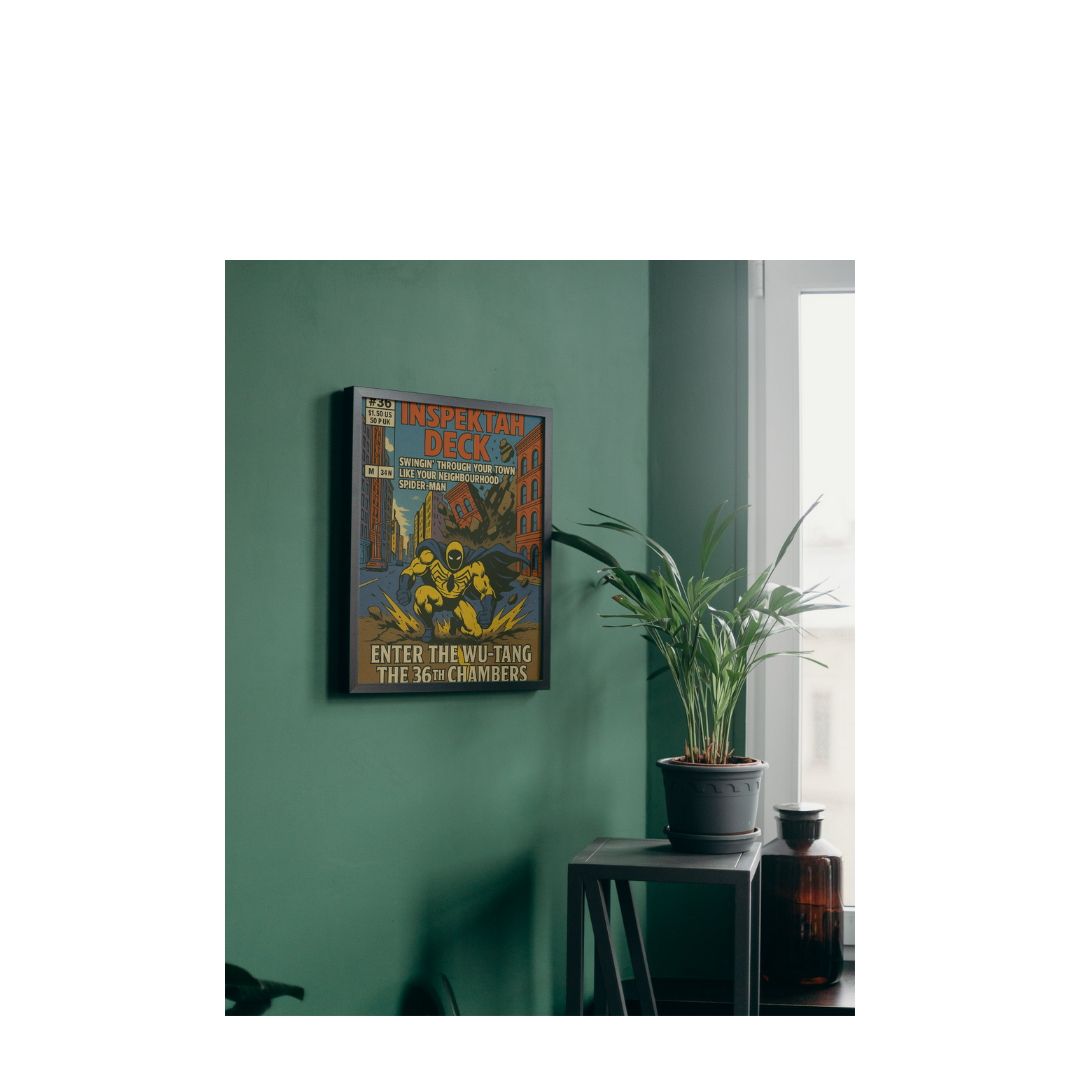 Wu Tang Clan comics cover – Inspektah Deck - Digital Art Print (Instant Download)