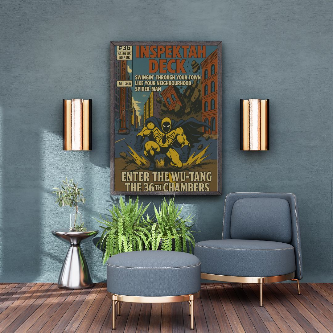Wu Tang Clan comics cover – Inspektah Deck - Digital Art Print (Instant Download)