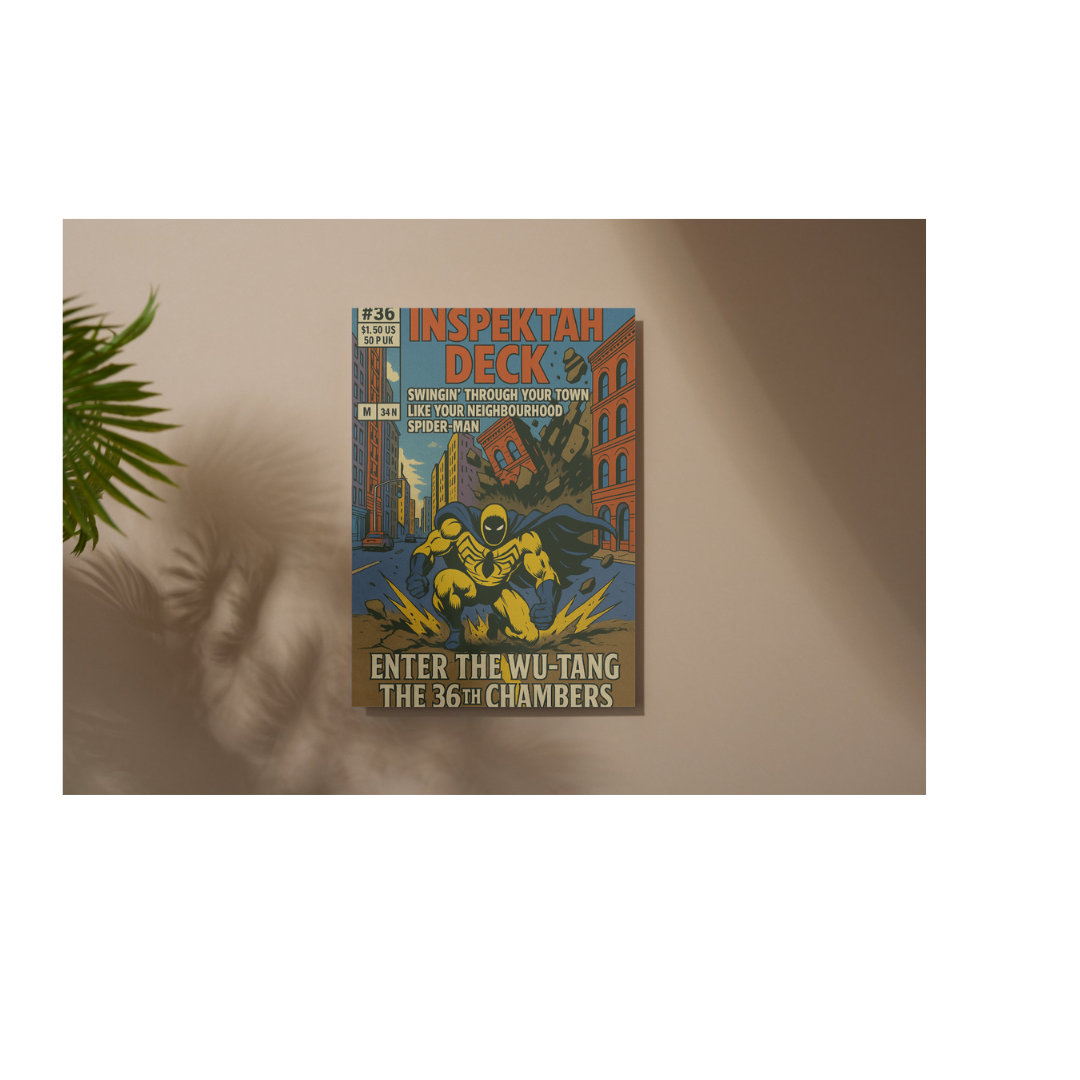 Wu Tang Clan comics cover – Inspektah Deck - Digital Art Print (Instant Download)