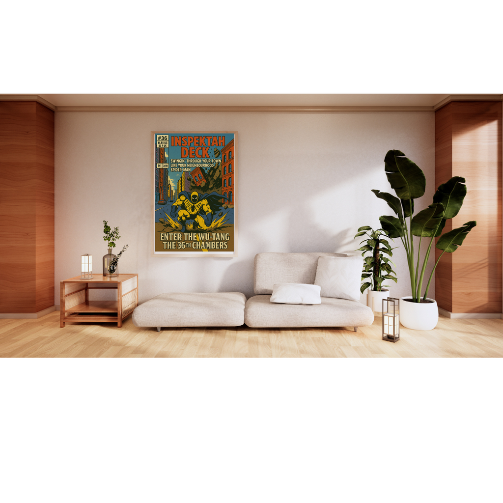 Wu Tang Clan comics cover – Inspektah Deck - Digital Art Print (Instant Download)