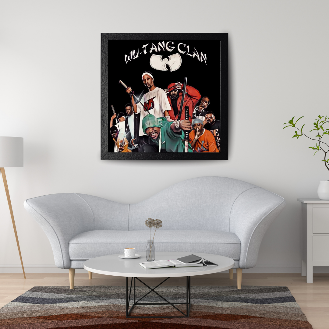 Hip Hop Wu Tang Clan Poster - Iconic Wu Tang Clan Artwork - Digital Download - Digital Print