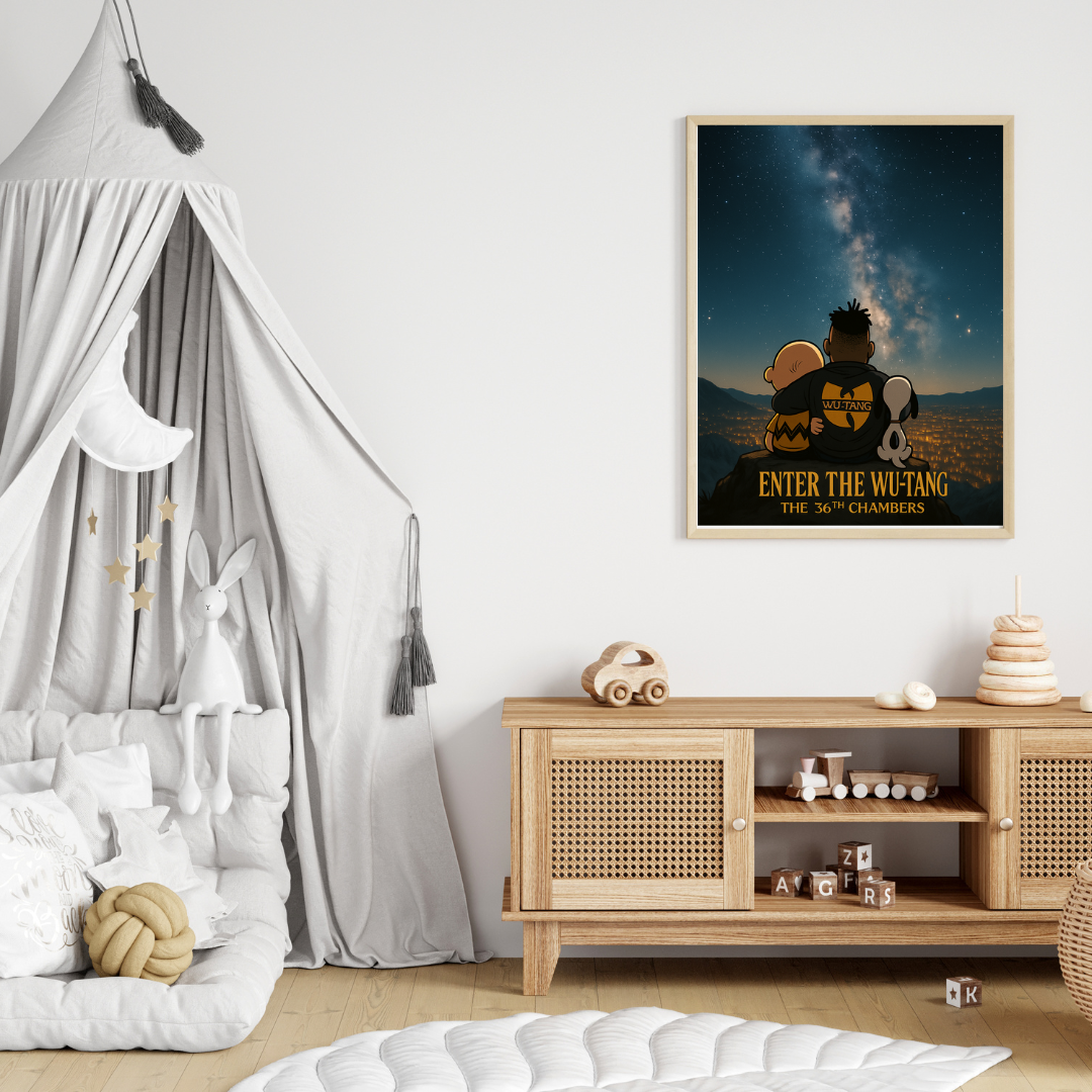 Hip Hop Legend Poster - Charlie brown and ODB Forever - Wu Tang - Wu tang Clan Digital Download - Digital Print