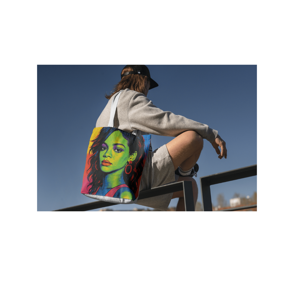 Rihanna Pop Art Digital Print – Warhol Style Pop Art Poster (Instant Download)