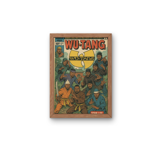 Wu tang comics cover – Digital Art Print (Instant Download)