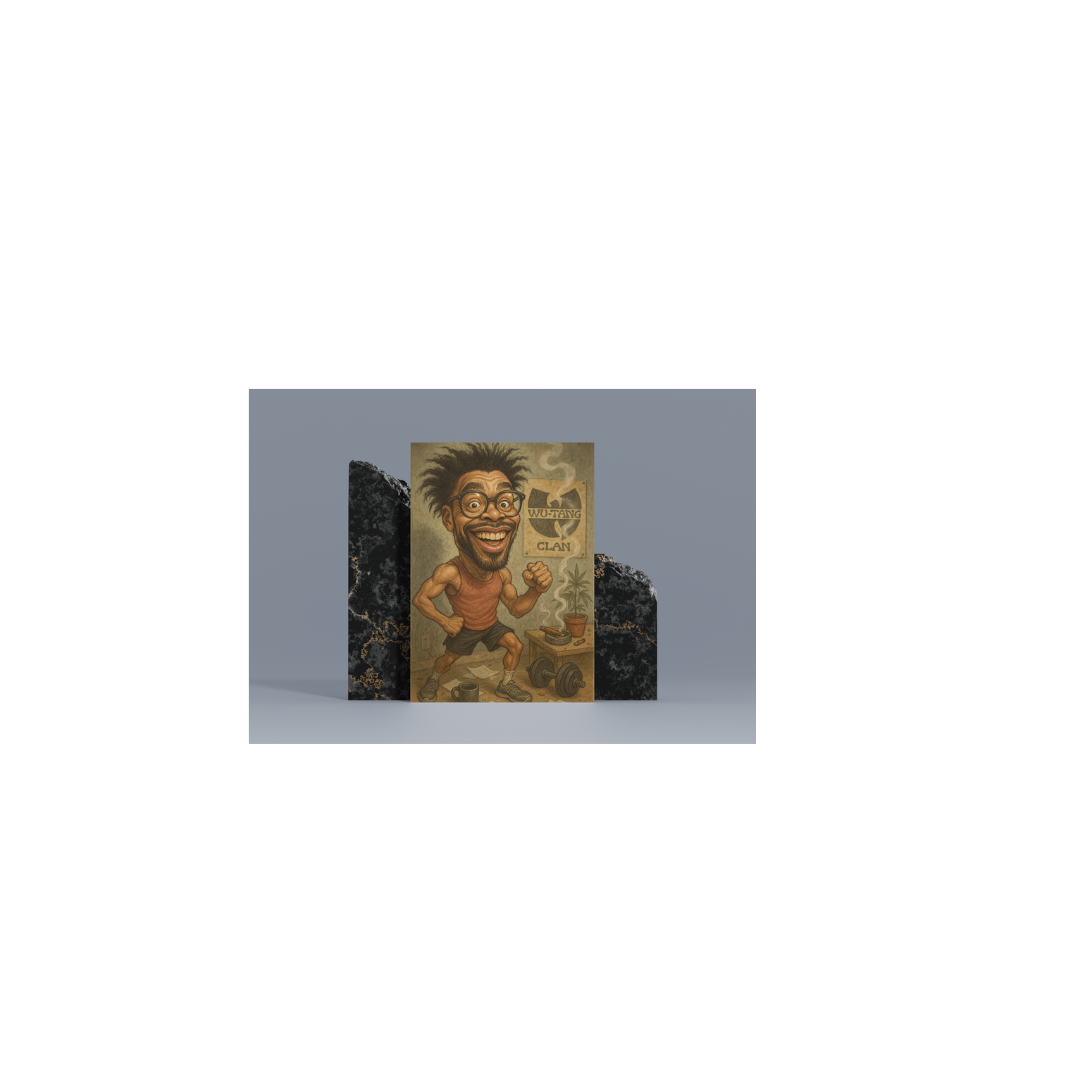 Method Man Caricature – Wu Tang - Digital Art Print (Instant Download)
