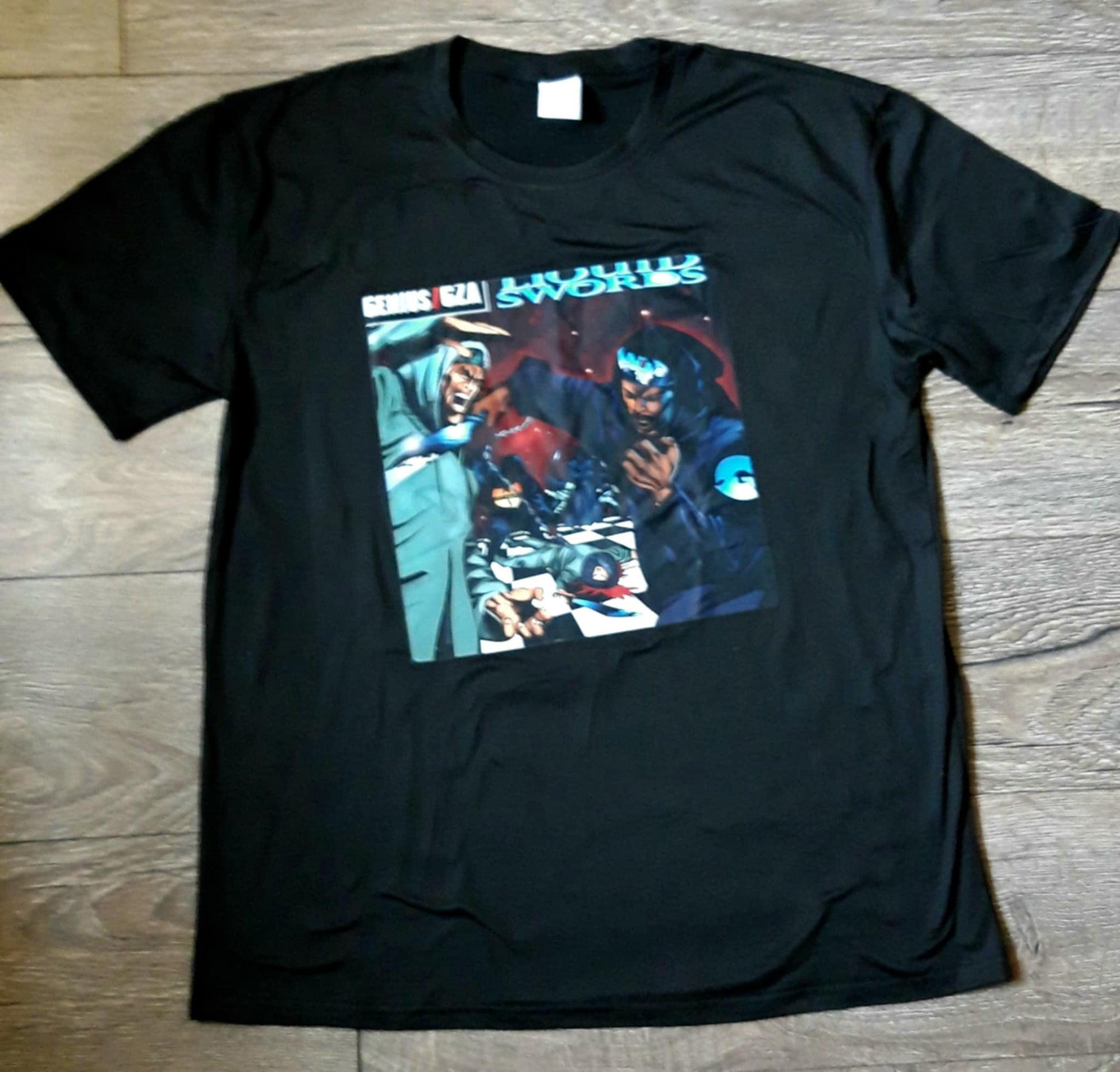 Wu Tang Clan - GZA Liquid swords cover t shirt