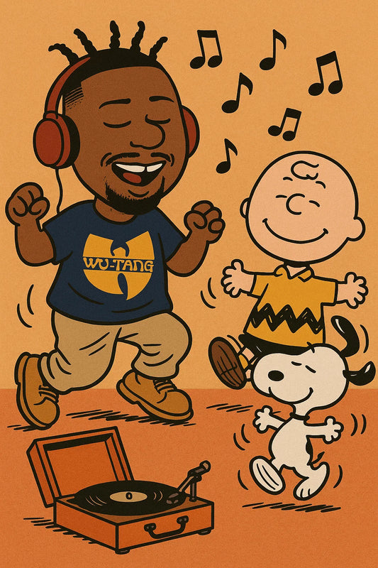 Charlie Brown and ODB party - Digital Download - Digital Print