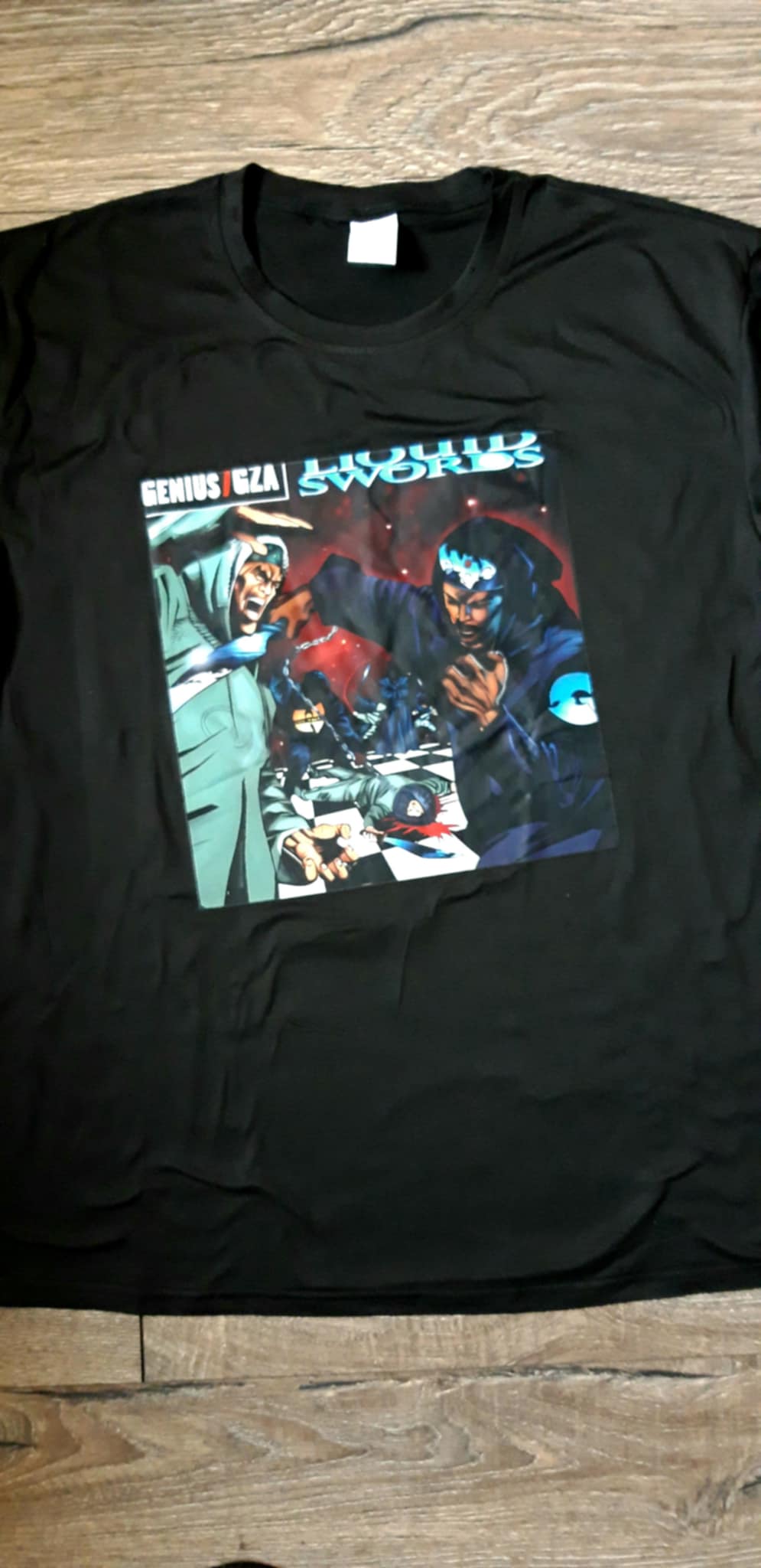 Wu Tang Clan - GZA Liquid swords cover t shirt