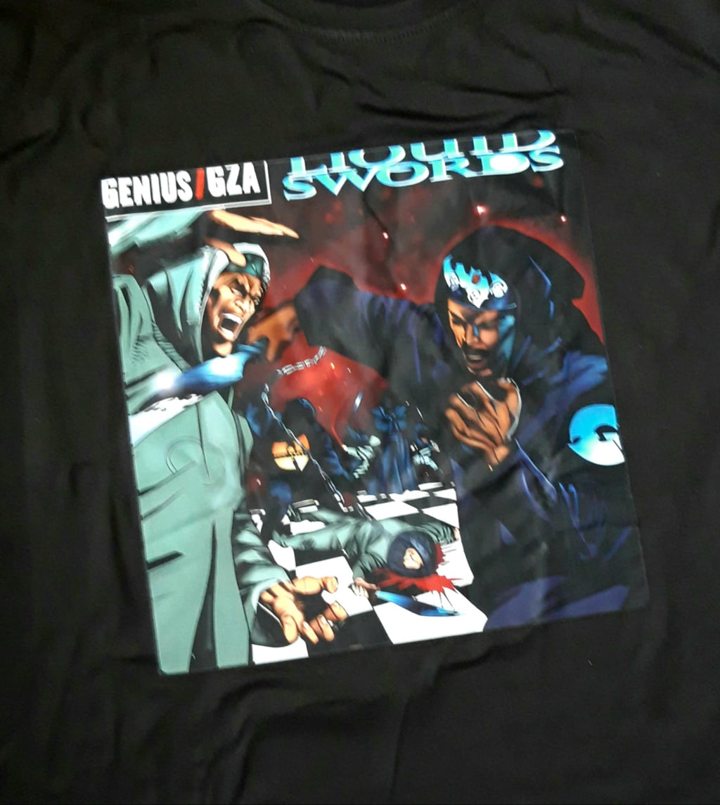 Wu Tang Clan - GZA Liquid swords cover t shirt