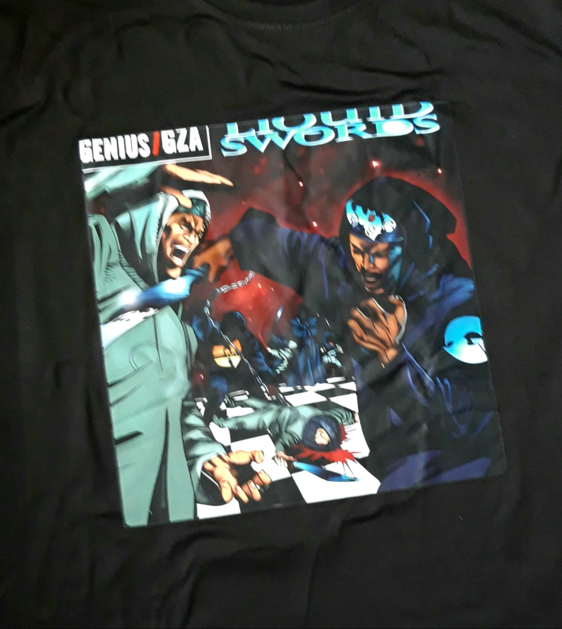 Wu Tang Clan - GZA Liquid swords cover t shirt